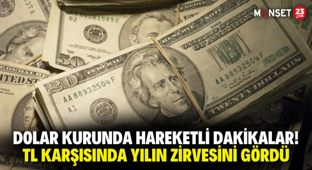 Dolar Kurunda Hareketli Dakikalar! TL Karşısında Yılın Zirvesini Gördü