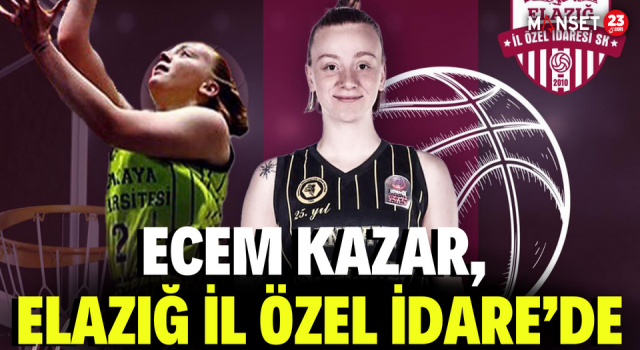 Ecem Kazar, Elazığ İl Özel İdare’de