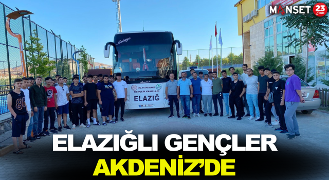 Elazığlı Gençler Akdeniz’de