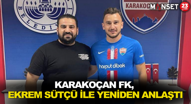 Karakoçan FK, Ekrem Sütçü İle Yeniden Anlaştı