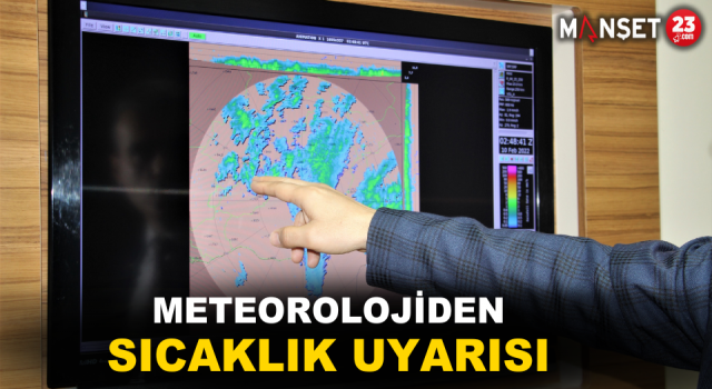 Meteorolojiden Sıcaklık Uyarısı