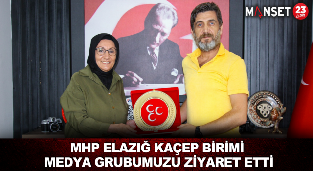 MHP Elazığ KAÇEP Biriminden Medya Grubumuza Ziyaret