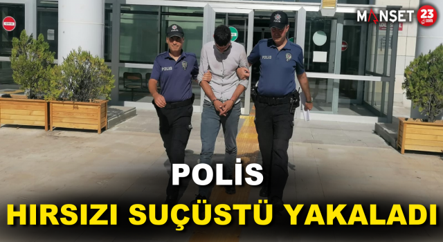 Polis Hırsızı Suçüstü Yakaladı