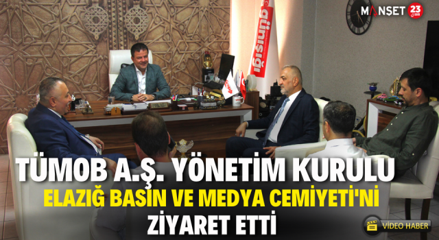 TÜMOB A.Ş. Yönetim Kurulu EBMC'yi Ziyaret Etti