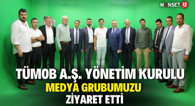 TÜMOB A.Ş. Yönetim Kurulu Medya Grubumuzu Ziyaret Etti