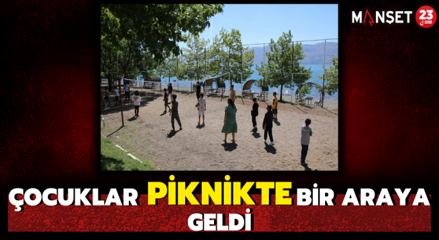 Çocuklar Piknikte Bir Araya Geldi