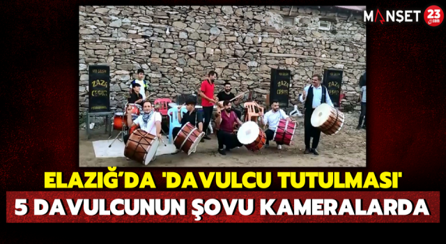Elazığ’da 'Davulcu Tutulması': 5 Davulcunun Şovu Kameralarda