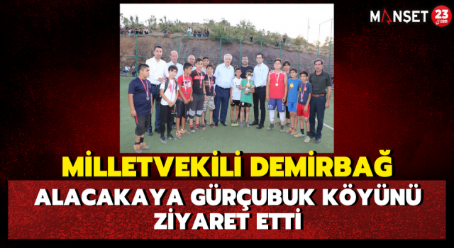 Milletvekili Demirbağ, Alacakaya Gürçubuk Köyünü Ziyaret Etti