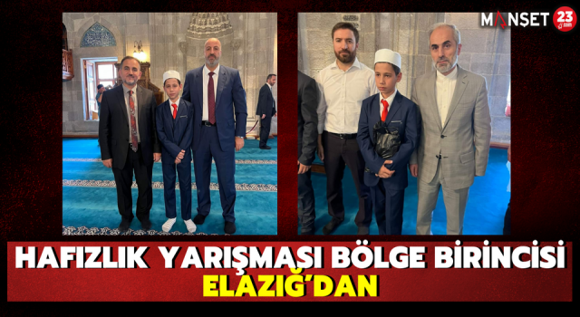 Hafızlık Yarışması Bölge Birincisi Elazığ’dan