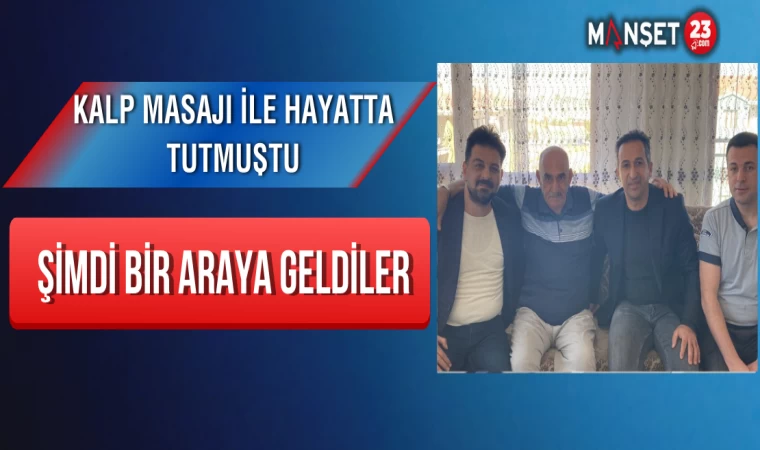 Kalp Masajı İle Hayatta Tutmuştu, Şimdi Bir Araya Geldiler