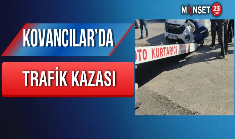 Kovancılar’da Trafik Kazası