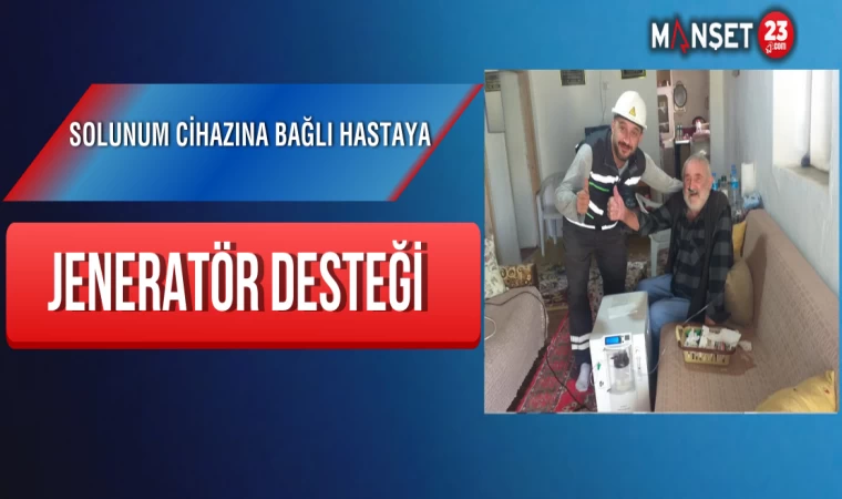 Solunum Cihazına Bağlı Hastaya Jeneratör Desteği