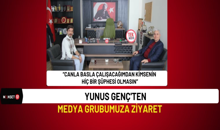 Yunus Genç'ten Medya Grubumuza Ziyaret