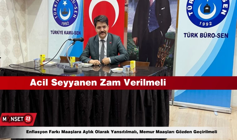 Acil Seyyanen Zam Verilmeli