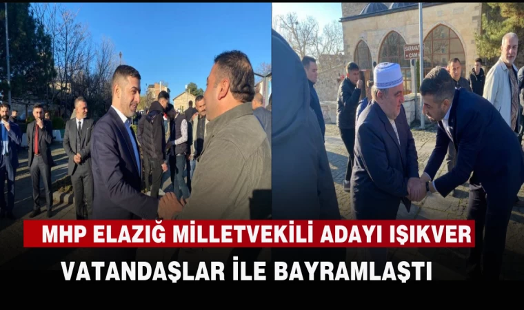 Işıkver, Vatandaşlar İle Bayramlaştı