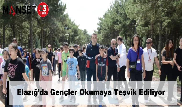 Elazığ’da Gençler Okumaya Teşvik Ediliyor