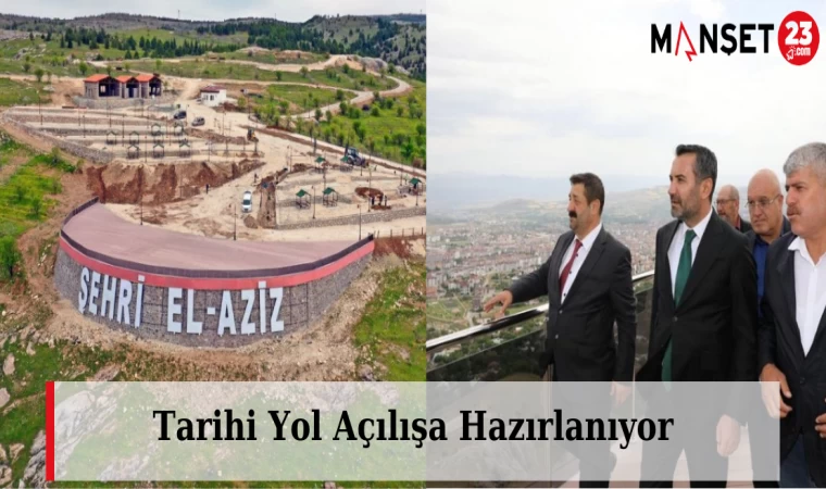 Tarihi Yol Açılışa Hazırlanıyor