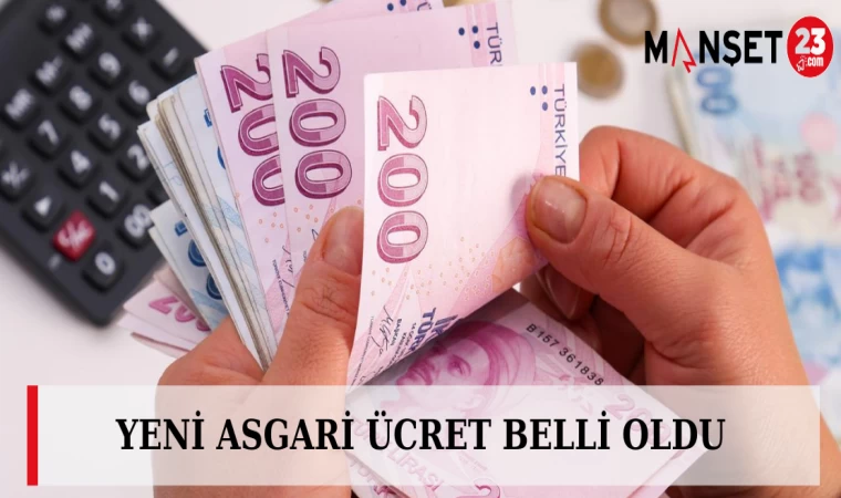 Yeni Asgari Ücret Belli Oldu