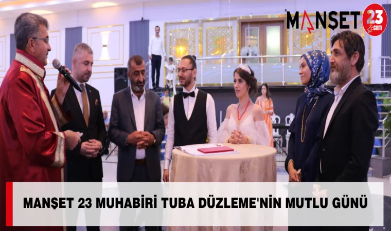 Manşet 23 Muhabiri Tuba Düzleme'nin Mutlu Günü
