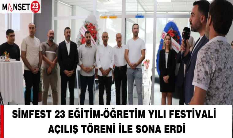 SİMFEST 23 EĞİTİM-ÖĞRETİM YILI FESTİVALİ AÇILIŞ TÖRENİ İLE SONA ERDİ