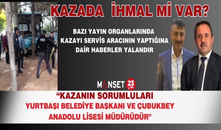 KAZADA İHMAL Mİ VAR? BAKIMSIZ ARACI TAHSİS ETTİLER İDDİASI.!