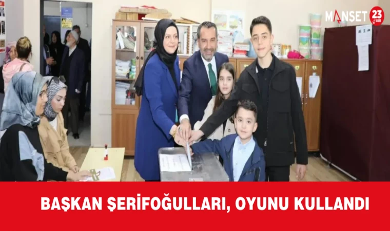 Başkan Şerifoğulları, Oyunu Kullandı