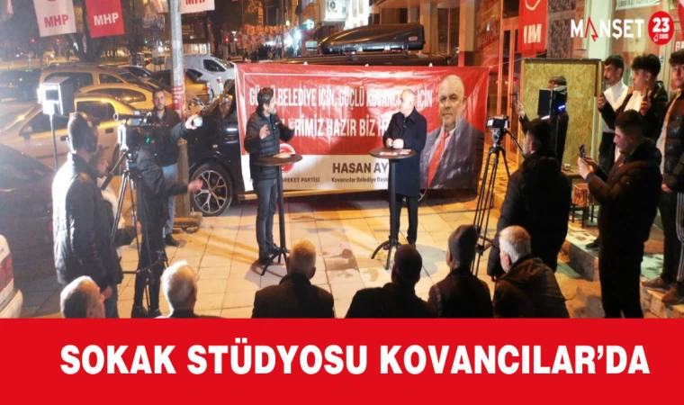 SOKAK STÜDYOSU KOVANCILAR’DA