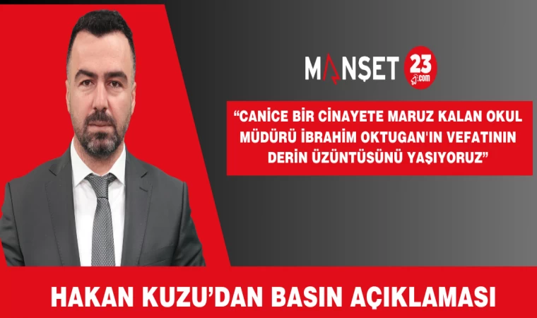 HAKAN KUZU'DAN BASIN AÇIKLAMASI