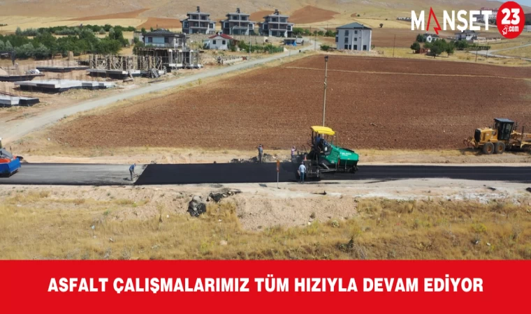 Asfalt Çalışmalarımız Tüm Hızıyla Devam Ediyor