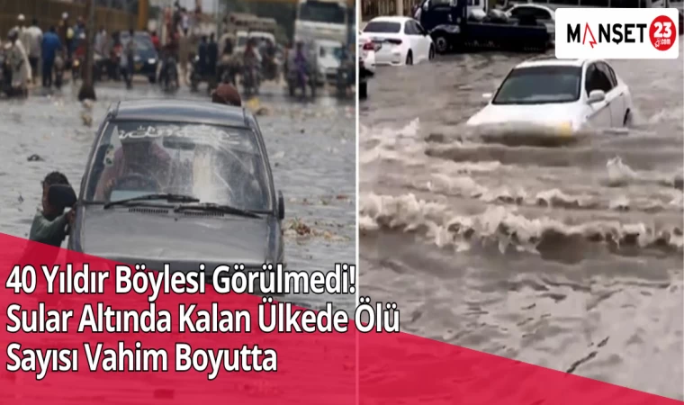 40 Yıldır Böylesi Görülmedi! Sular Altında Kalan Ülkede Ölü Sayısı Vahim Boyutta