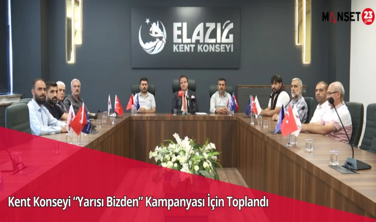 Kent Konseyi “Yarısı Bizden” Kampanyası İçin Toplandı