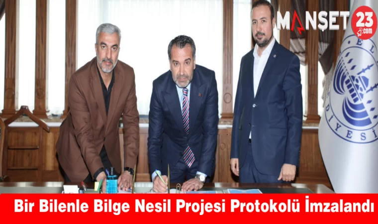 Bir Bilenle Bilge Nesil Projesi Protokolü İmzalandı