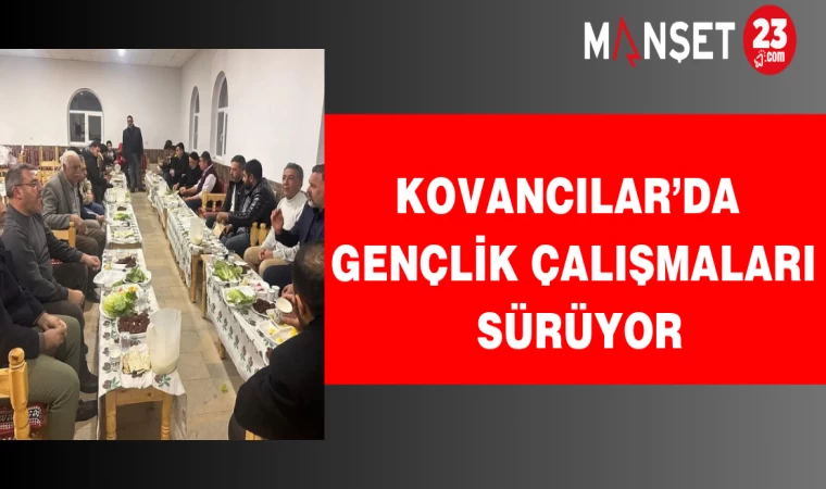 Kovancılar’da Gençlik Çalışmaları Sürüyor