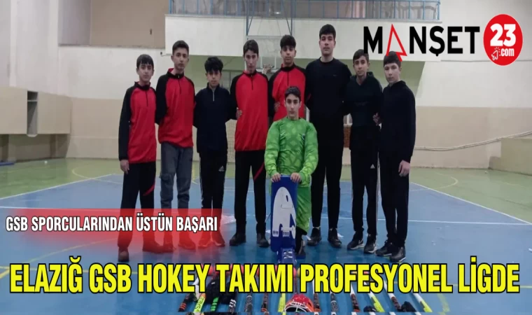 ELAZIĞ'DA HOKEY TAKIMI PROFESYONEL LİGDE