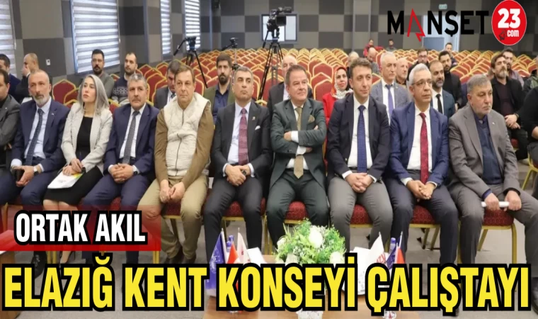 ELAZIĞ KENT KONSEYİ ÇALIŞTAYI