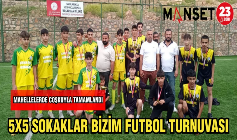 5X5 SOKAKLAR BİZİM FUTBOL TURNUVASI