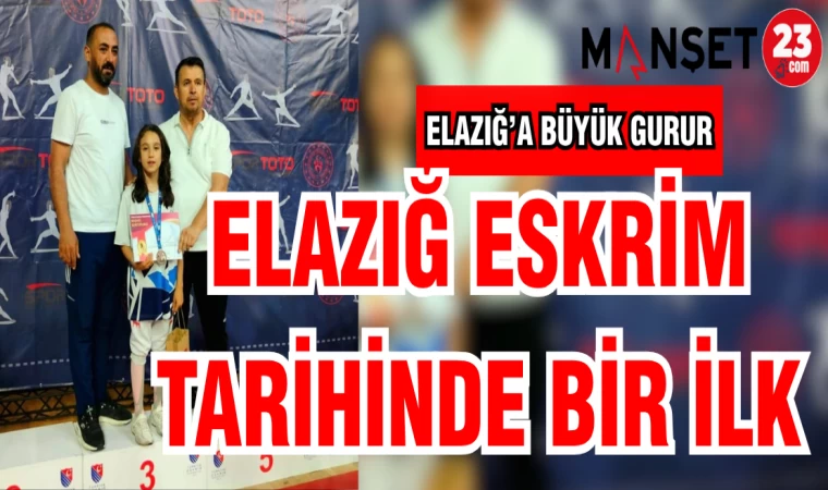 ELAZIĞ ESKRİM TARİHİNDE BİR İLK