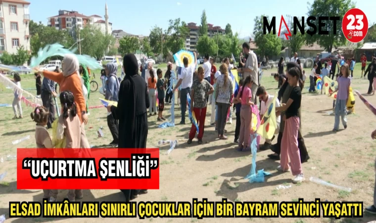 ELSAD İMKANLARI SINIRLI ÇOCUKLAR İÇİN BİR BAYRAM SEVİNCİ YAŞATTI