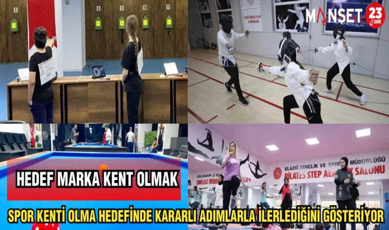 SPOR KENTİ OLMA HEDEFİNDE KARARLI ADIMLARLA İLERLEDİĞİNİ GÖSTERİYOR