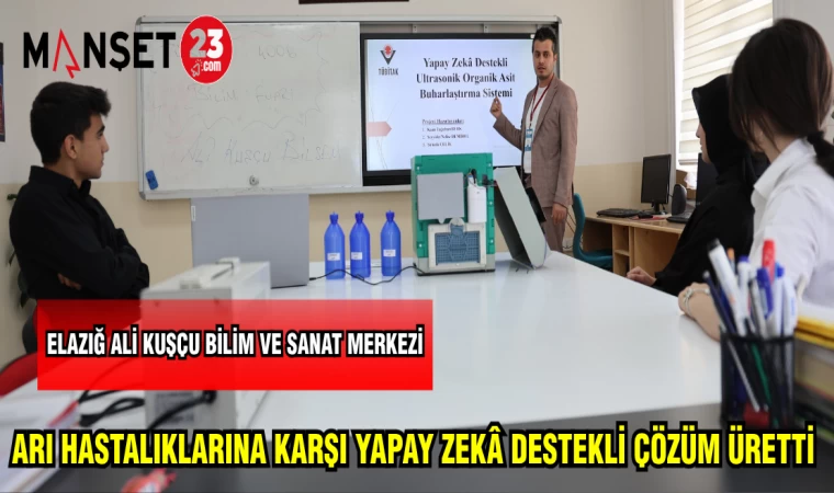 ARI HASTALIKLARINA KARŞI YAPAY ZEKA DESTEKLİ ÇÖZÜM ÜRETTİ