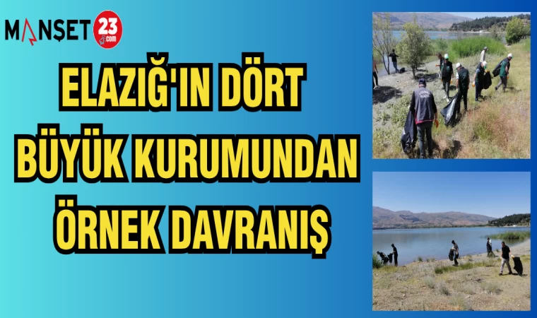 ELAZIĞ'IN DÖRT BÜYÜK KURUMUNDAN ÖRNEK DAVRANIŞ