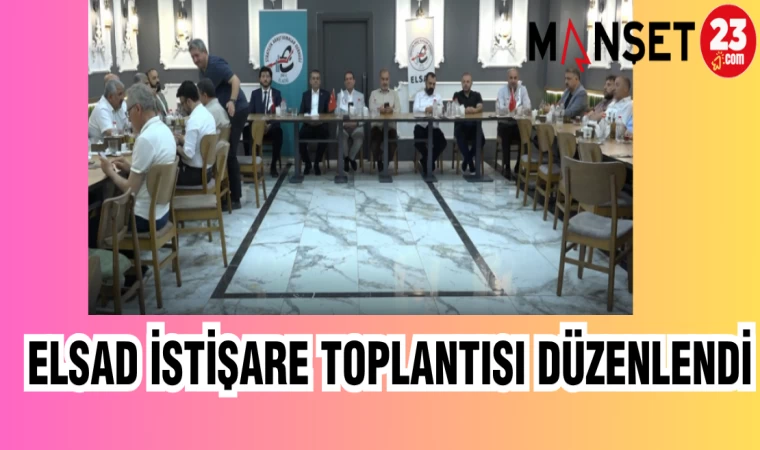 ELSAD İSTİŞARE TOPLANTISI DÜZENLENDİ