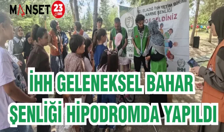 İHH GELENEKSEL BAHAR ŞENLİĞİ HİPODROMDA YAPILDI