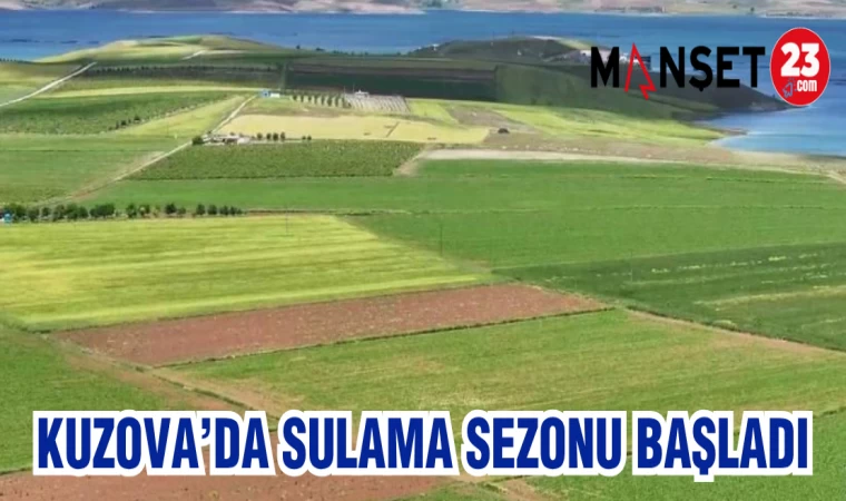 KUZOVA'DA SULAMA SEZONU BAŞLADI
