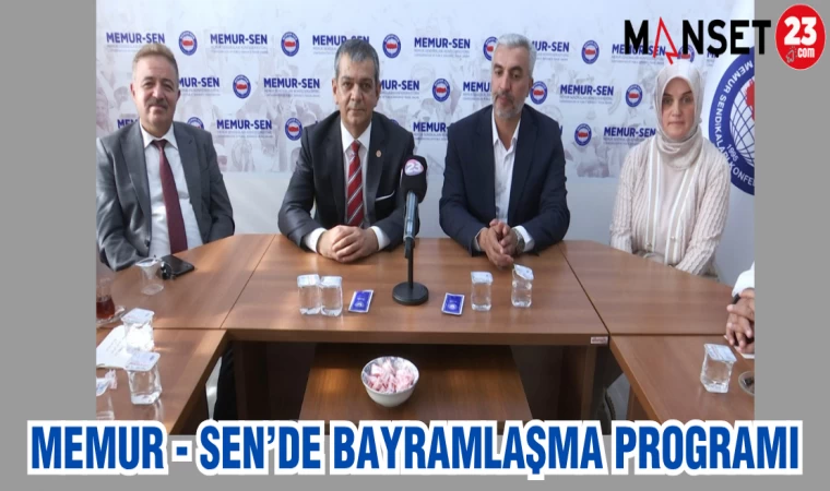 MEMUR -SEN'DE BAYRAMLAŞMA PROGRAMI