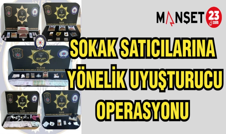 SOKAK SATICILARINA YÖNELİK UYUŞTURUCU OPERASYONU