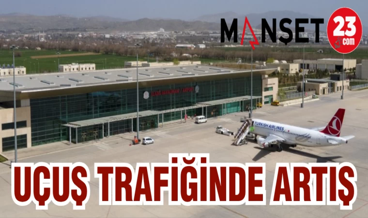 UÇUŞ TRAFİĞİNDE ARTIŞ