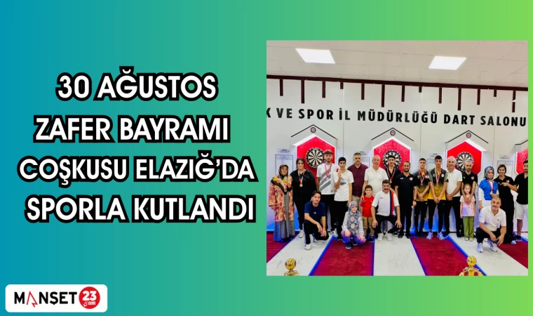 30 Ağustos Zafer Bayramı Coşkusu Elazığ’da Sporla Kutlandı
