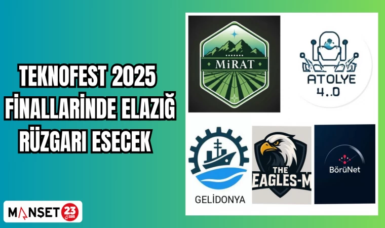 TEKNOFEST 2025 FİNALLARİNDE ELAZIĞ RÜZGARI ESECEK