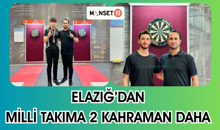 ELAZIĞ’DAN MİLLİ TAKIMA 2 KAHRAMAN DAHA